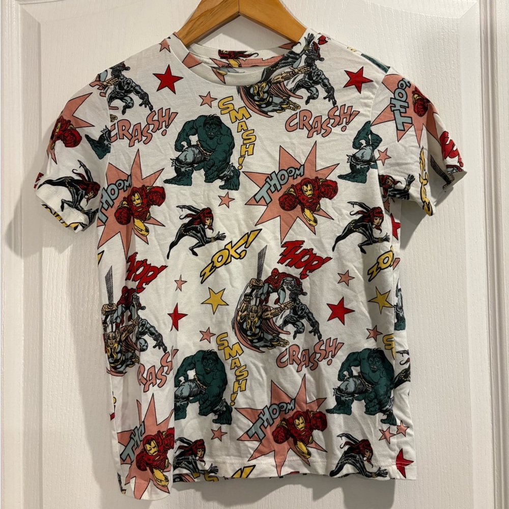 Marvel Multicolor Comic Tee